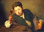 Le jeune dgustateur - Philippe Mercier (1689-1760)